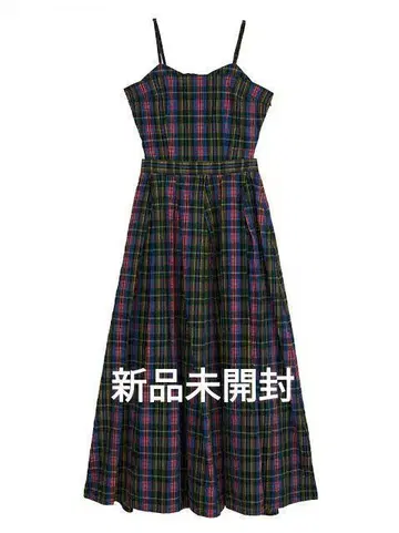 MEDI MANY WAY DEAR CHECK SET UP DRESS