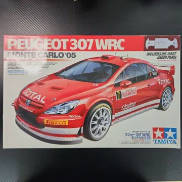 PEUGEOT 307 WRC 몬테카를로 '05 1/24 TAMIYA