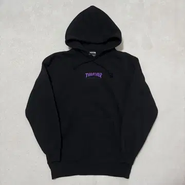 트레셔 THRASHER 풀오버 후드티 블랙 L 사이즈