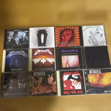 Metallica CD 컬렉션