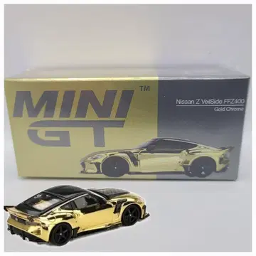 MINI GT 1/64 닛산 Z 베일사이드 FFZ400 금 [ 새상품 ]