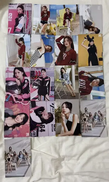 TWICE 라이브 포토 카드 17장 1장당 400엔