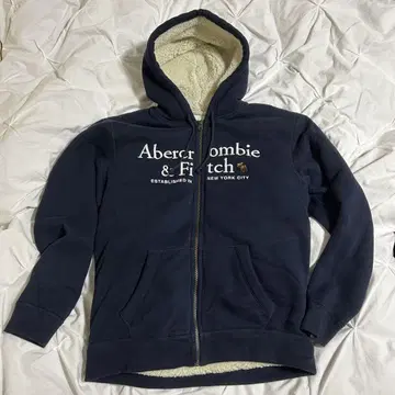 Abercrombie & Fitch 플리스 후드티 M