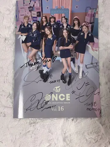 TWICE MISAMO 친필 사인