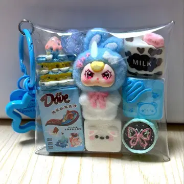 가챠 채우기 파우치 채우기 타입 파랑 베이비 쓰리