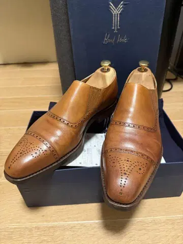 YANKO 14453 브라운 가죽 신발