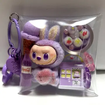가챠 채우기 파우치 채우기 타입 부부 보라색