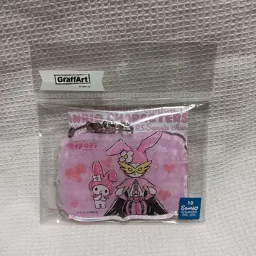 마이멜로디 토끼귀 가면 아크릴 키링 부탁해! 마이멜로디