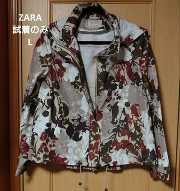 ZARA 새상품급 꽃무늬 마운틴 후드티 L