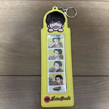 나니와단시 키링 사진 포켓 부착 나가오 켄토