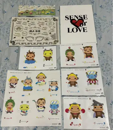 Hey! Say! JUMP 9푸우 스티커 5개 + 새상품 굿즈 3개