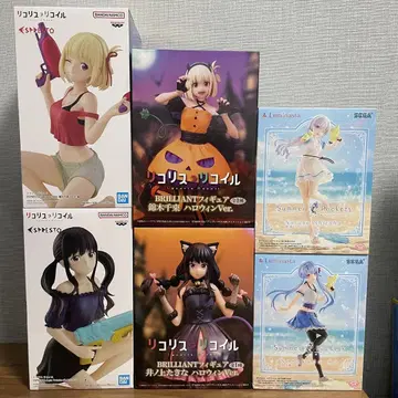 리코리스 리코일 Summer Pockets 피규어 6점 세트