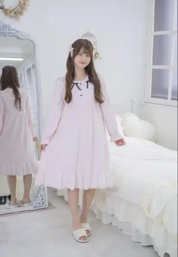 시마무라 아리스 콜라보 룸 원피스