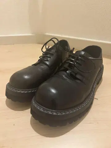 GUIDI 구이디 레이스업 가죽 신발 GR02V