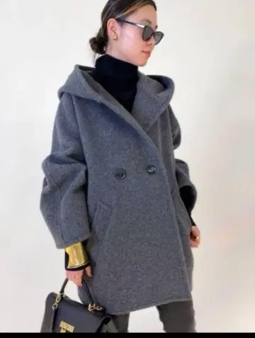 AP STUDIO 모사 오버 후디 코트