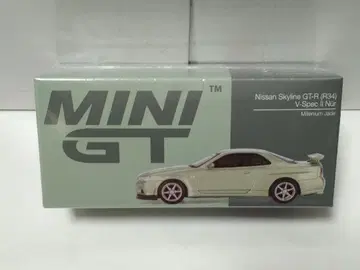 MINI GT 1/64 닛산 스카이라인 GT-R R34 V 스펙 II