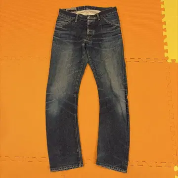 ATTACHMENT 데님 팬츠 다크 블루