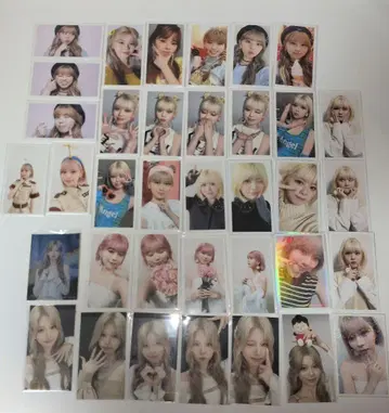 NiziU 리쿠 CD 특전 트레이딩 카드 총 36장