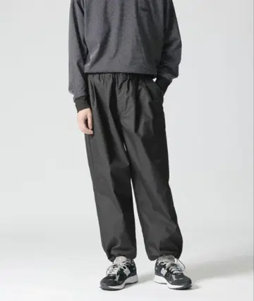 [ meltum ] NYLON TWILL STRING PANTS