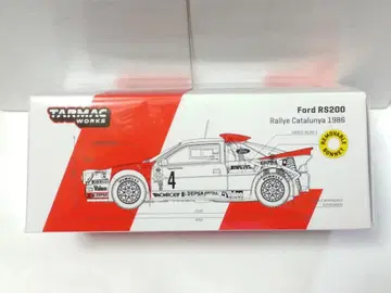 터맥 웍스 1/64 포드 RS200 랠리 카탈루냐 1986