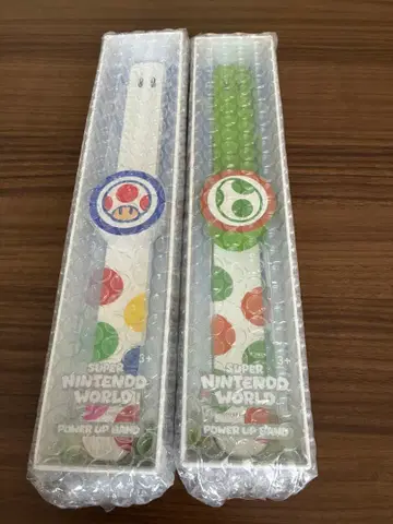슈퍼 닌텐도 월드 파워업 밴드 2개 세트 요시 키노피오