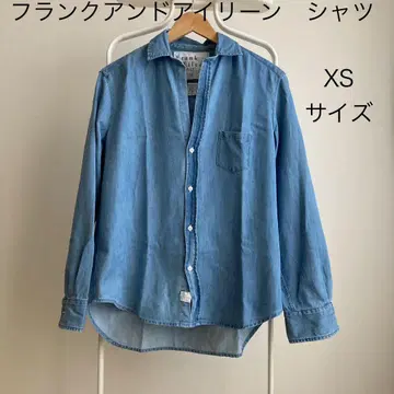 프랭크앤아이린 셔츠 데님지 일리 XS 긴팔 데님