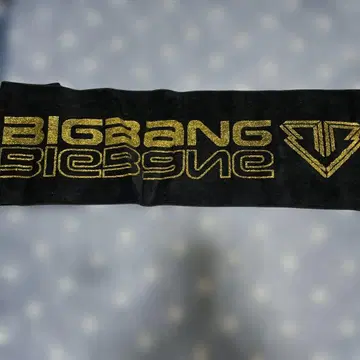 BIGBANG 타월 블랙/금