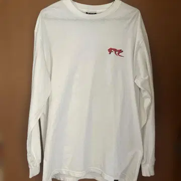FTC 화이트 긴팔 티셔츠 L