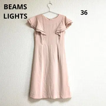 0302 BEAMS LIGHTS 무릎 기장 원피스 36