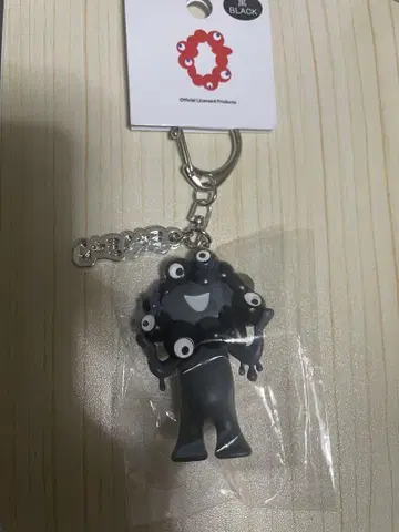 새상품 오사카 간사이 만박 블랙 미야쿠미야쿠 PVC 입체 키링