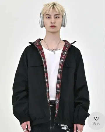 지하인 온라인 리버서블 나일론 자켓