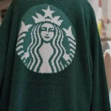 미사용 새상품 젤라피케 스벅 콜라보 가디건 자켓
