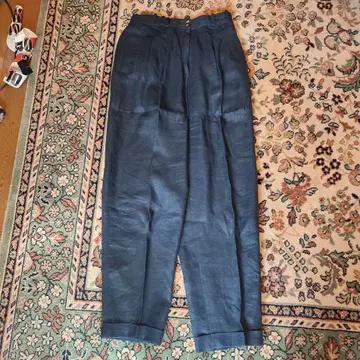 80s 90s Liz Claiborne 린넨 슬랙스 usa 제조