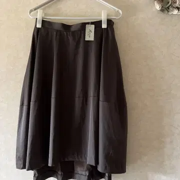 미사용 새상품 Rossa Alba 아지메 다크 브라운 롱 스커트 44