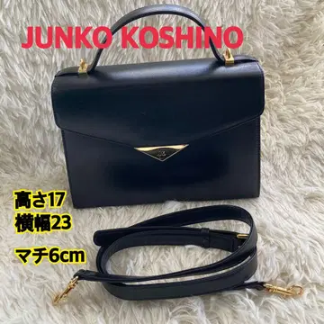 JUNKO KOSHINO 블랙 포멀 백