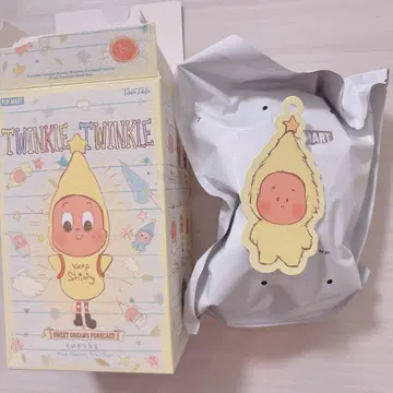 Popmart Twinkle Twinkle 봉제 인형 펜던트