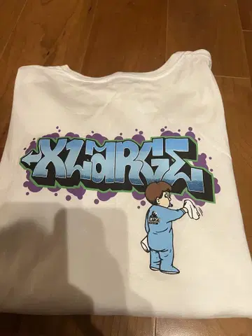XLARGE 그래피티 디자인 L 사이즈
