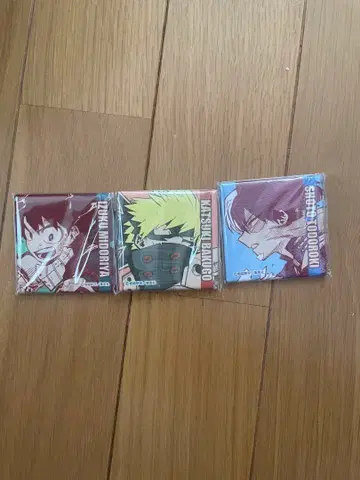 히로아카 스퀘어 캔뱃지 점프샵 버라이어티 백