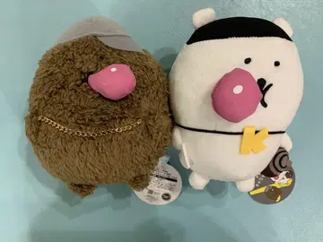 나가노 캐릭터 DJ 곰 래퍼 두더지 고로케 봉제 인형 나가노의 곰