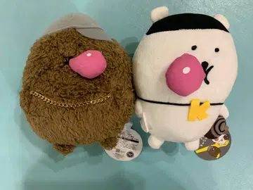 나가노 캐릭터 DJ 곰 래퍼 두더지 고로케 봉제 인형 나가노의 곰