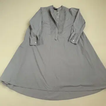 mizuiro ind 그레이 셔츠 원피스
