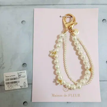 Maison de FLEUR 펄 플라워 참 골드 꽃