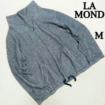 LA MOND 라몬드 하이넥 맨투맨 트레이닝복 M 블루