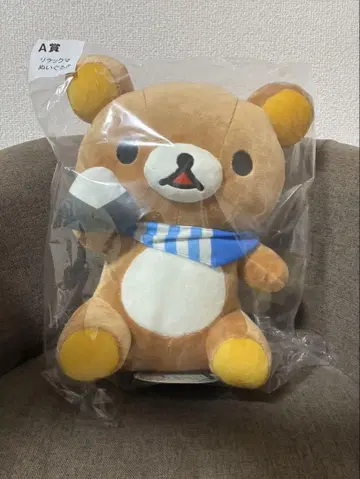 [리라쿠지] 리락쿠마, 로손 콜라보 A상 리락쿠마 봉제 인형