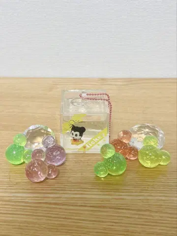 미키 워터 키링 디즈니 헤이세이 레트로