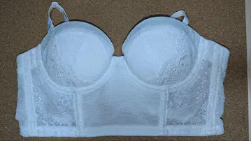 브라이덜 이너 B65 화이트 스트랩 포함