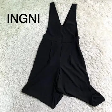 INGNI 블랙 컬러 살로펫
