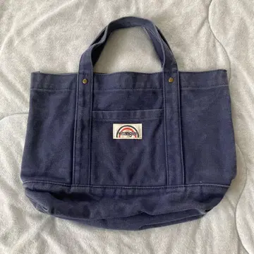 Wrangler 네이비 토트백
