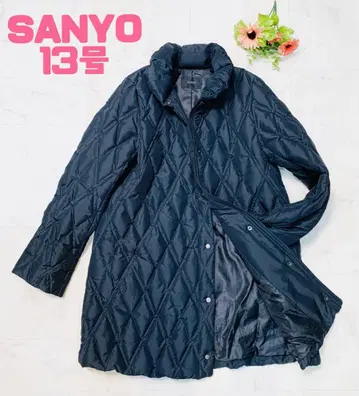 SANYO 퀼팅 코트 13호 다운 코트 삼양상회