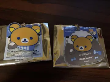 리라쿠지 로손 G상 아크릴 키링 리락쿠마